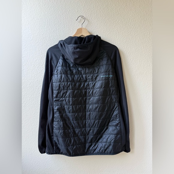 Cotopaxi Charcoal Hooded Jacket with Teal Details - Picture 9 of 9